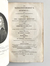 Load image into Gallery viewer, 1802 SAMUEL PALMER. History of the Puritan Great Ejection of 1662. Puritan Biography.