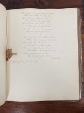 Load image into Gallery viewer, 1838 ORIGINAL HYMNS &amp; POEMS. Important Presbyterian &amp; German Reformed Autograph Book!