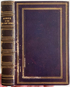 1858 ROBERT NESBIT. Rare Life of One of the "St. Andrews Seven" Scottish Missionaries - Signed.