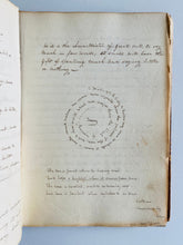 Load image into Gallery viewer, 1825 M. A. HITCHCOCK. Commonplace Album with Original Poetry by Cheshire Connecticut Figures