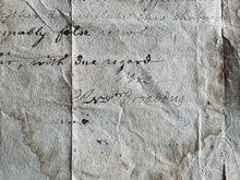 Load image into Gallery viewer, 1834 ANDREW BROADDUS. Autograph Letter by Early American Baptist on Controversy.