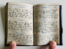Load image into Gallery viewer, 1872 INFANT DIARY. Charming Diary Kept For an Entire Year by 19-Month-Old Baby!