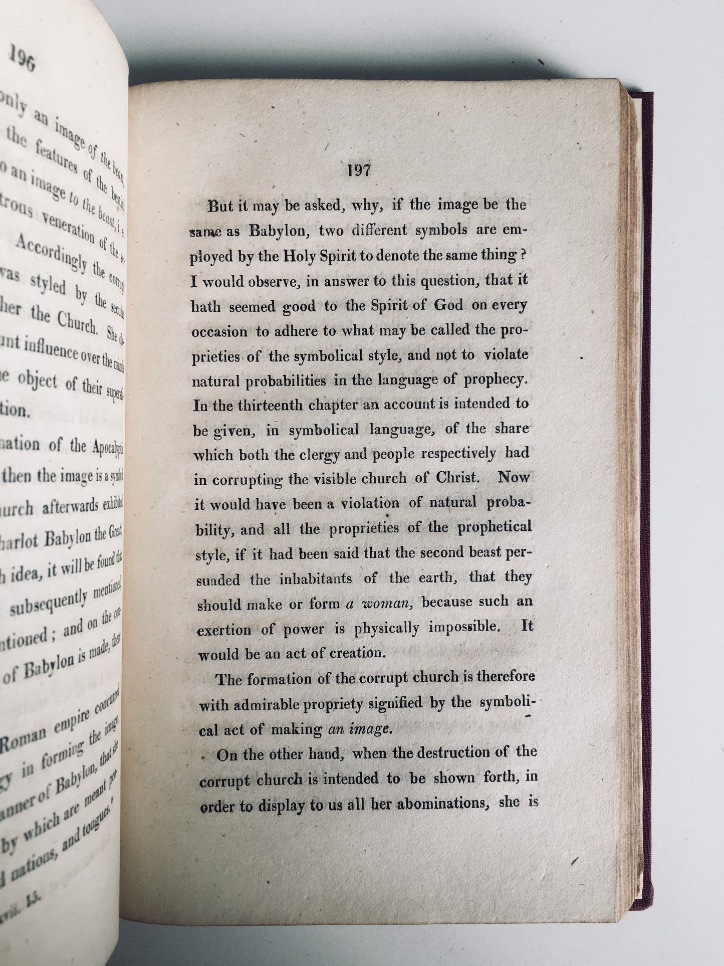 1813 WILLIAM CUNINGHAME. Dissertation on the Apocalypse. 1st Edition Important Premillennial Work