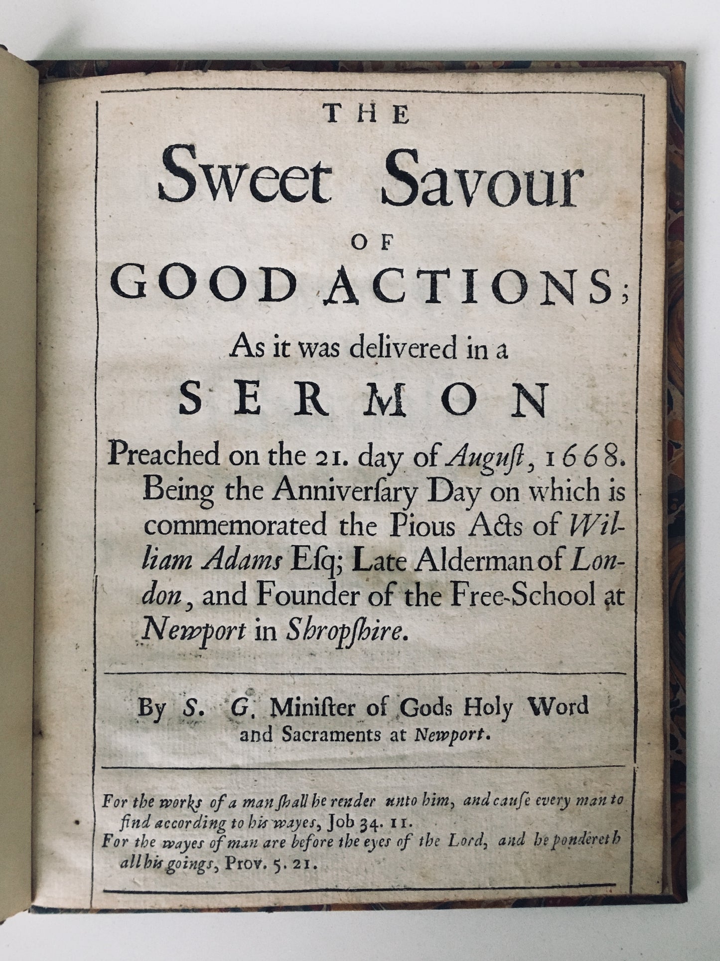 1669 SAMUEL GILBERT. Puritan on the Sweet Savour of Good Works Done in Christ. Rare!