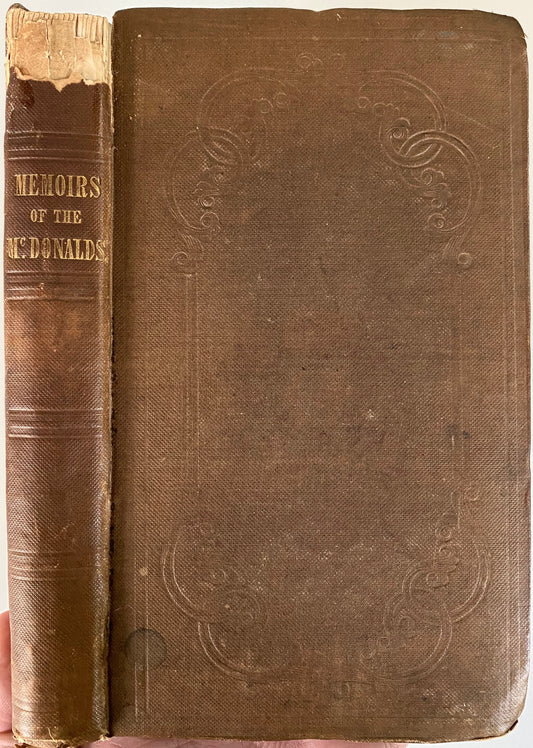 1840 JAMES & GEORGE MACDONALD. Rare Record of the Earliest Modern Pentecostal Manifestations! Influenced Edward Irving.