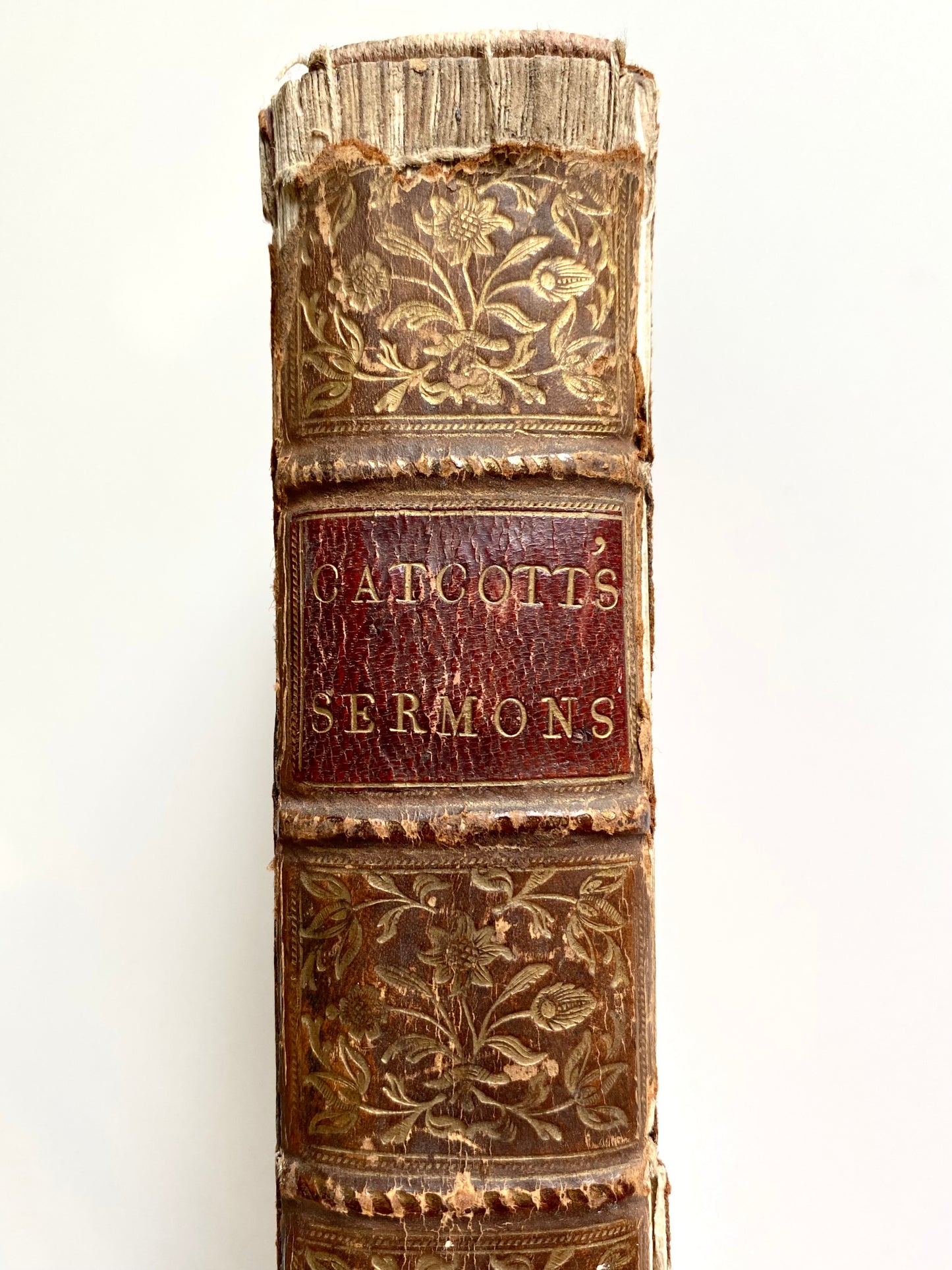 1767 A. S. CATCOTT. Sermons on the Person of Christ and Types in the Sanctuary. John Wesley Recommended!