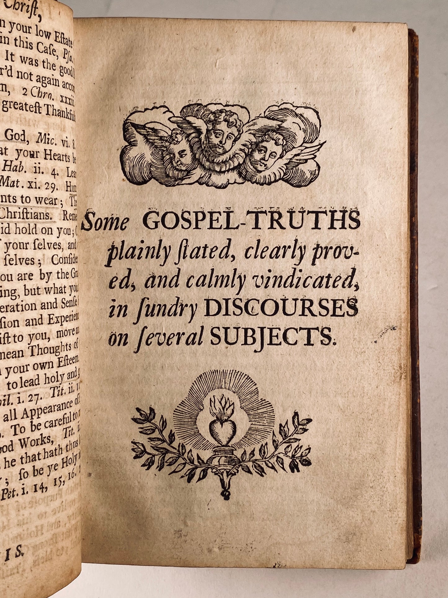 1723 JOHN MOORE. Sammelband of Important Early Persecuted Baptist Works - Anne Dutton & John Gill Interest