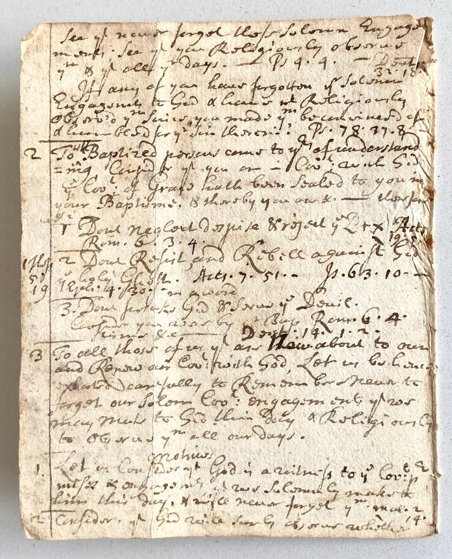 1720 JONATHAN EDWARDS / TIMOTHY EDWARDS. Sermon MSs on Baptism, Renewal of the Covenant, and the Lord's Supper.