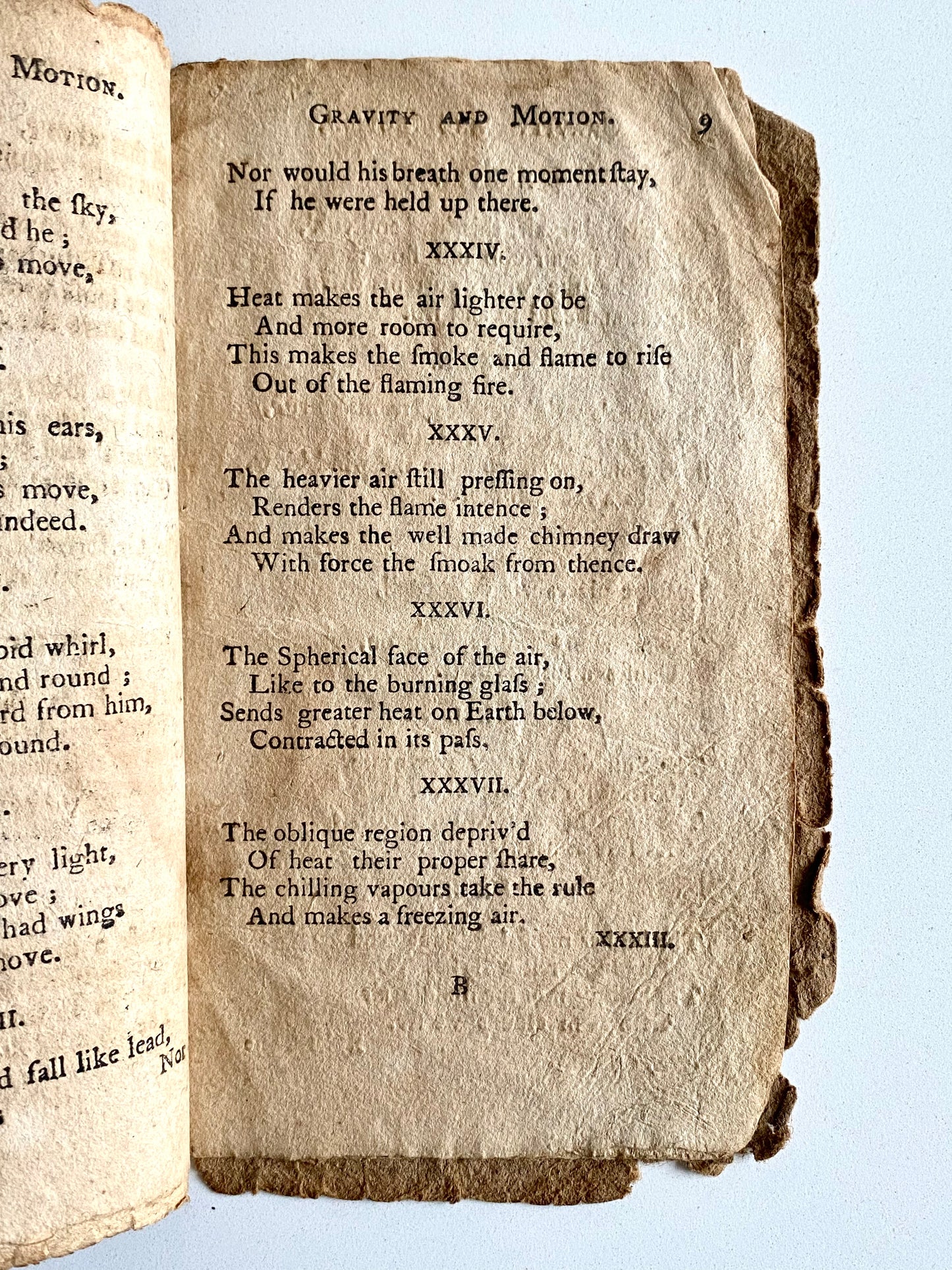 1788 JOSEPH WITTER. A Poem on Gravity and Motion. Devotion through the New Astronomy.