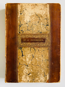1825 M. A. HITCHCOCK. Commonplace Album with Original Poetry by Cheshire Connecticut Figures