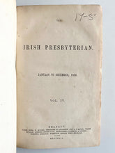 Load image into Gallery viewer, 1856 IRISH PRESBYTERIAN MAGAZINE. Revivals in Sweden and Germany, William Chalmers Burns, Missions, &amp;c.