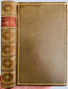 1866 ROBERT MURRAY M'CHEYNE. Memoirs & Remains of M'Cheyne in Fine Binding + Autograph!