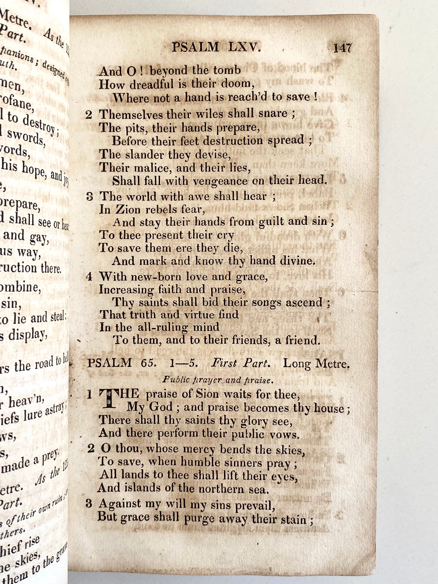 1817 TIMOTHY DWIGHT & ISAAC WATTS. Psalms of David in NT Language & Hymns. Provenance.