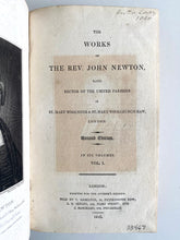Load image into Gallery viewer, 1816 JOHN NEWTON. The Complete Works of John Newton in Six Volumes. Superb Set.