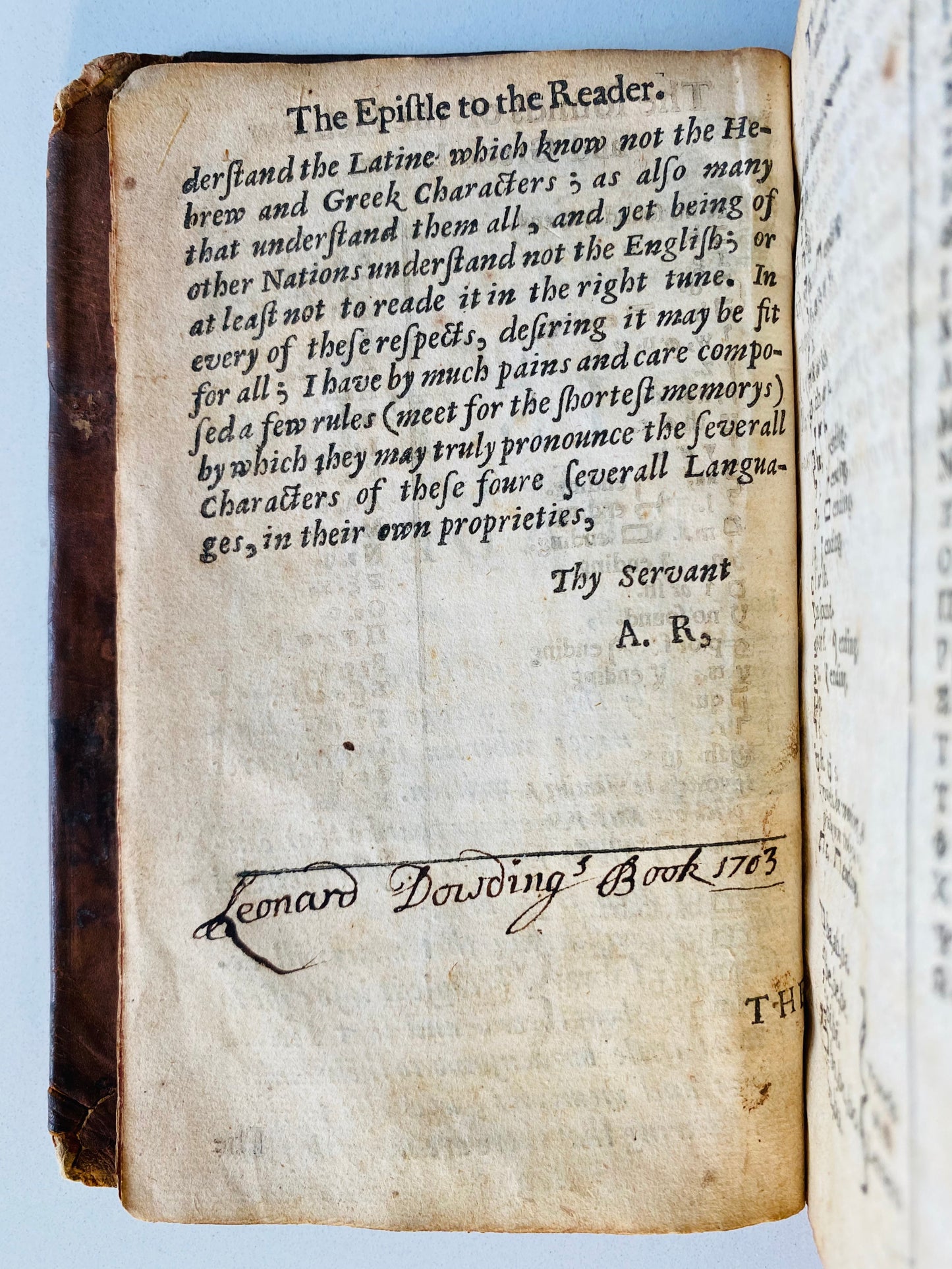 1648 ALEXANDER ROWLEY. The Schollers Companion Witch Trial & Solomon Stoddard Family Connection!