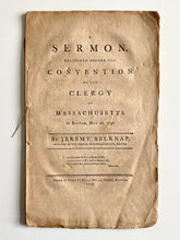 Load image into Gallery viewer, 1796 JEREMY BELKNAP. The Afflictions of the Gospel - Sermon by American Revolution Chaplain.