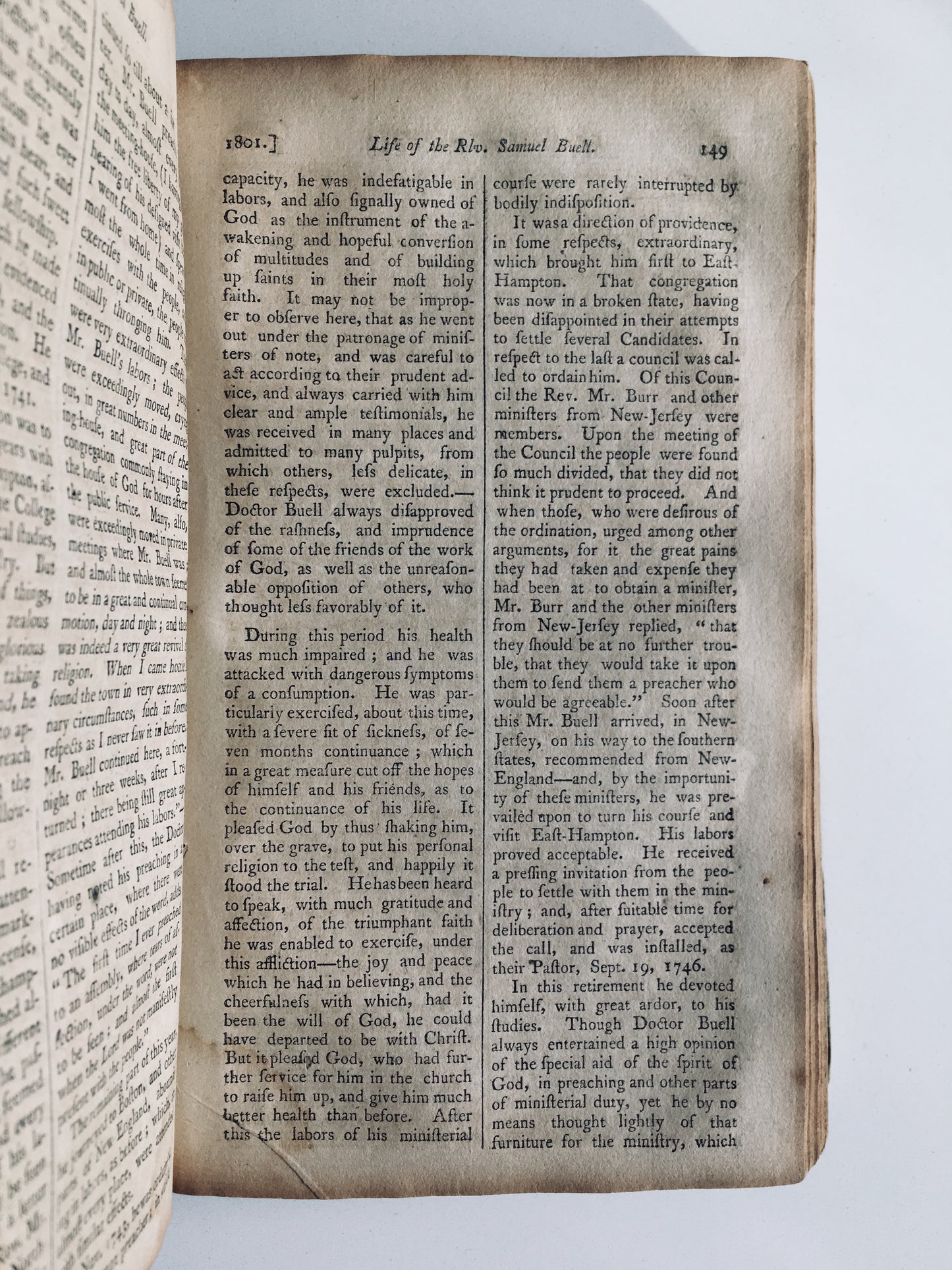 1801 CONNECTICUT EVANGELICAL MAGAZINE. Important Great Awakening Periodical w/ Revival Content