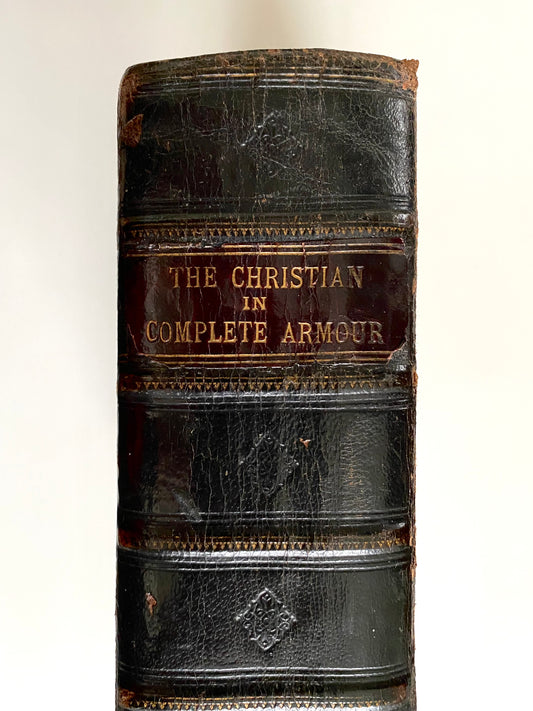 1655/1864 WILLIAM GURNALL - J. C. RYLE. The Christian in Complete Armour. Saints' War Against the Devil. Puritan.