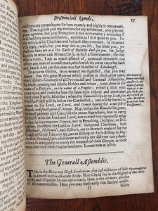 1646 JOHN MAXWELL. Reproof of Samuel Rutherford and Scottish Covenanters. Religious Liberty.