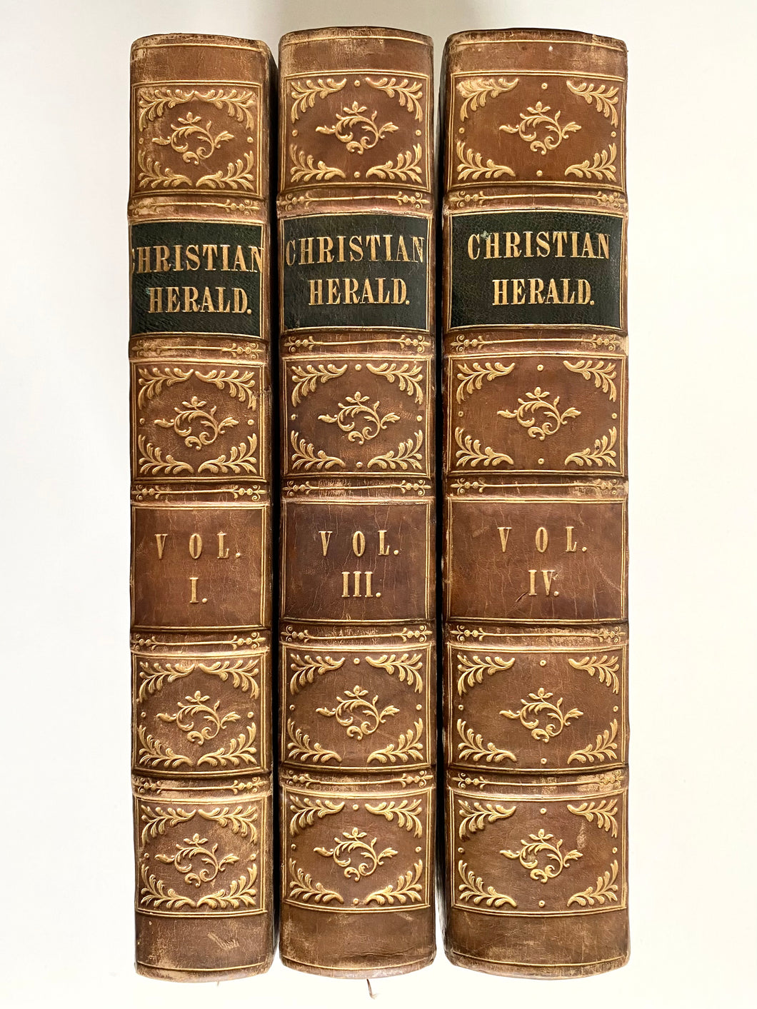1836 - 1839 SCOTTISH CHRISTIAN HERALD. M'Cheyne, Covenanters, Horatius Bonar, Revivals, &c.