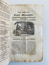 Load image into Gallery viewer, 1829 AMERICAN TRACT MAGAZINE. Rare Periodical with Missionary, Serampore, Adoniram Judson Content.