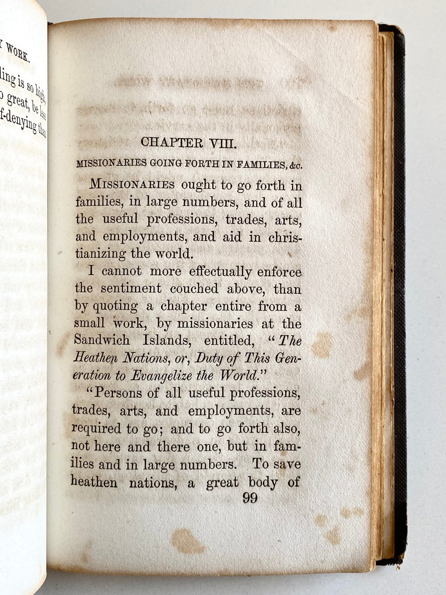 1856 W. SLAUGHTER. The Missionary Work. Rare Work on Missions Owned Civil War Chaplain.