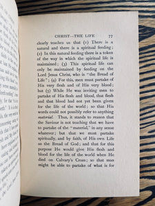1900 H. W. WEBB-PEPLOE. Important Keswick Divine on Christ and the Church. Rare!