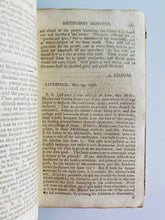 Load image into Gallery viewer, 1796 METHODIST REVIVAL. The Methodist Monitor. Important Methodist Revivalist Periodical.