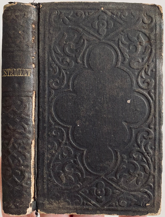 1864 CIVIL WAR PRISON BIBLE. New Testament Belonging to Confederate Soldier at Fort Delaware Prison