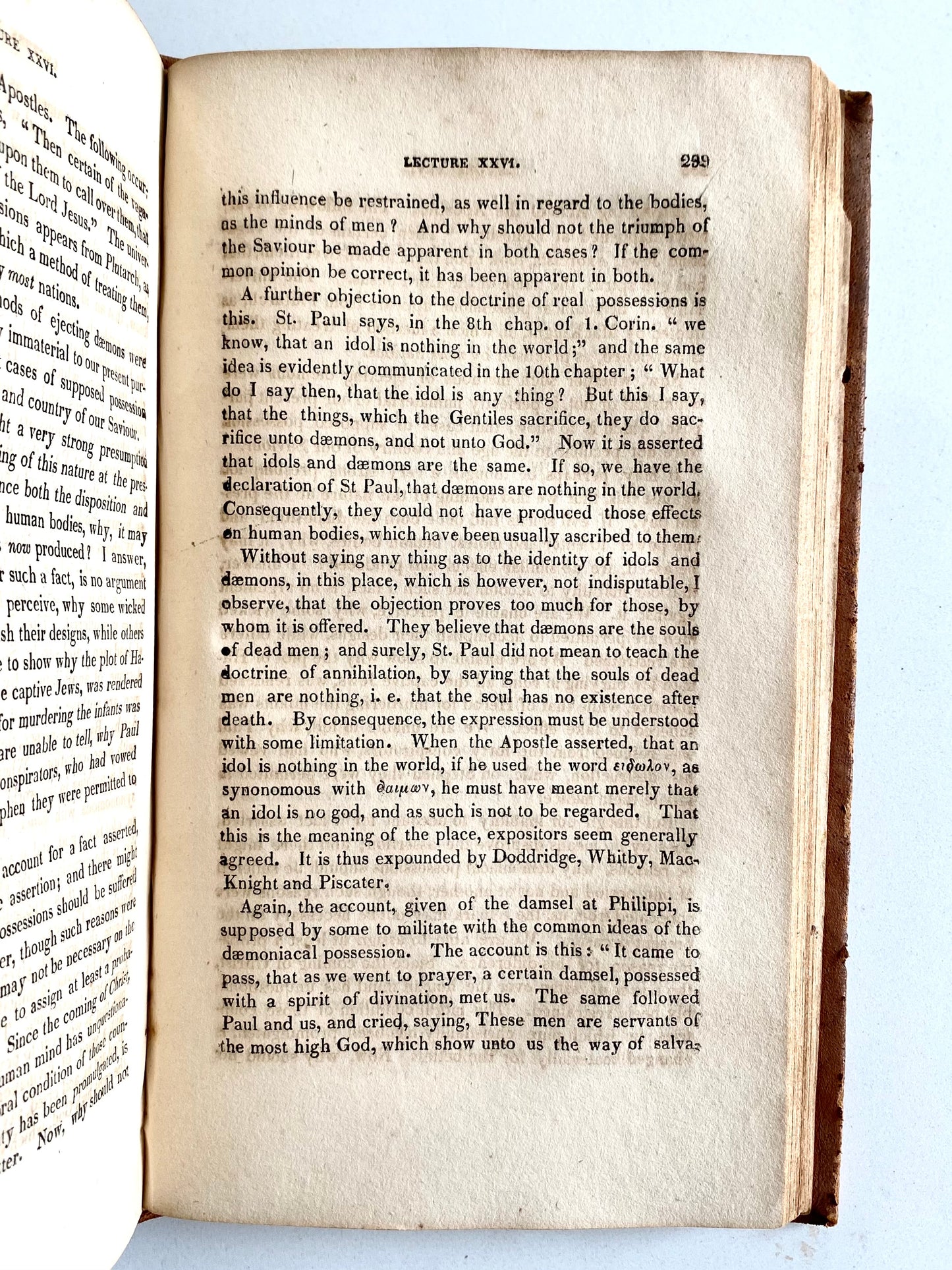 1822 JESSE APPLETON. Superb Sermons on Demoniacs, the Millennial Reign, &c. Revivalist!