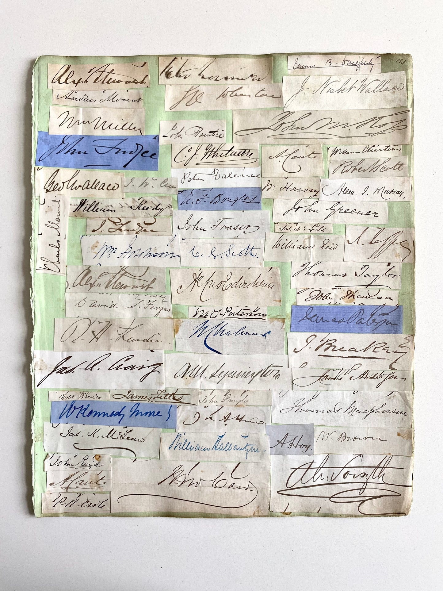 1840-1860 100+ Scottish and British Clergy Autographs - Alfred Edersheim, James Hamilton, &c.