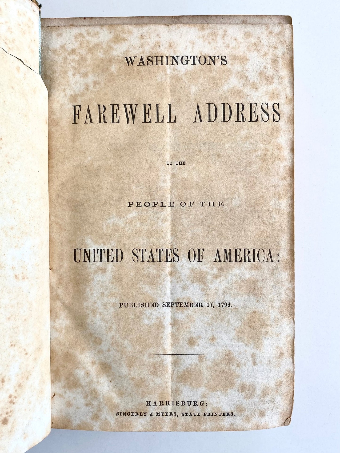 1796-1866 ABRAHAM LINCOLN, SLAVERY, AND CIVIL WAR. Important Sammelband of 71 Works!