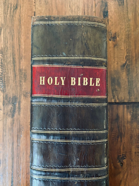 1813 ADAM CLARKE. First Edition in 18 Inch Folio of His Commentary on Holy Scripture. Rare Methodist!