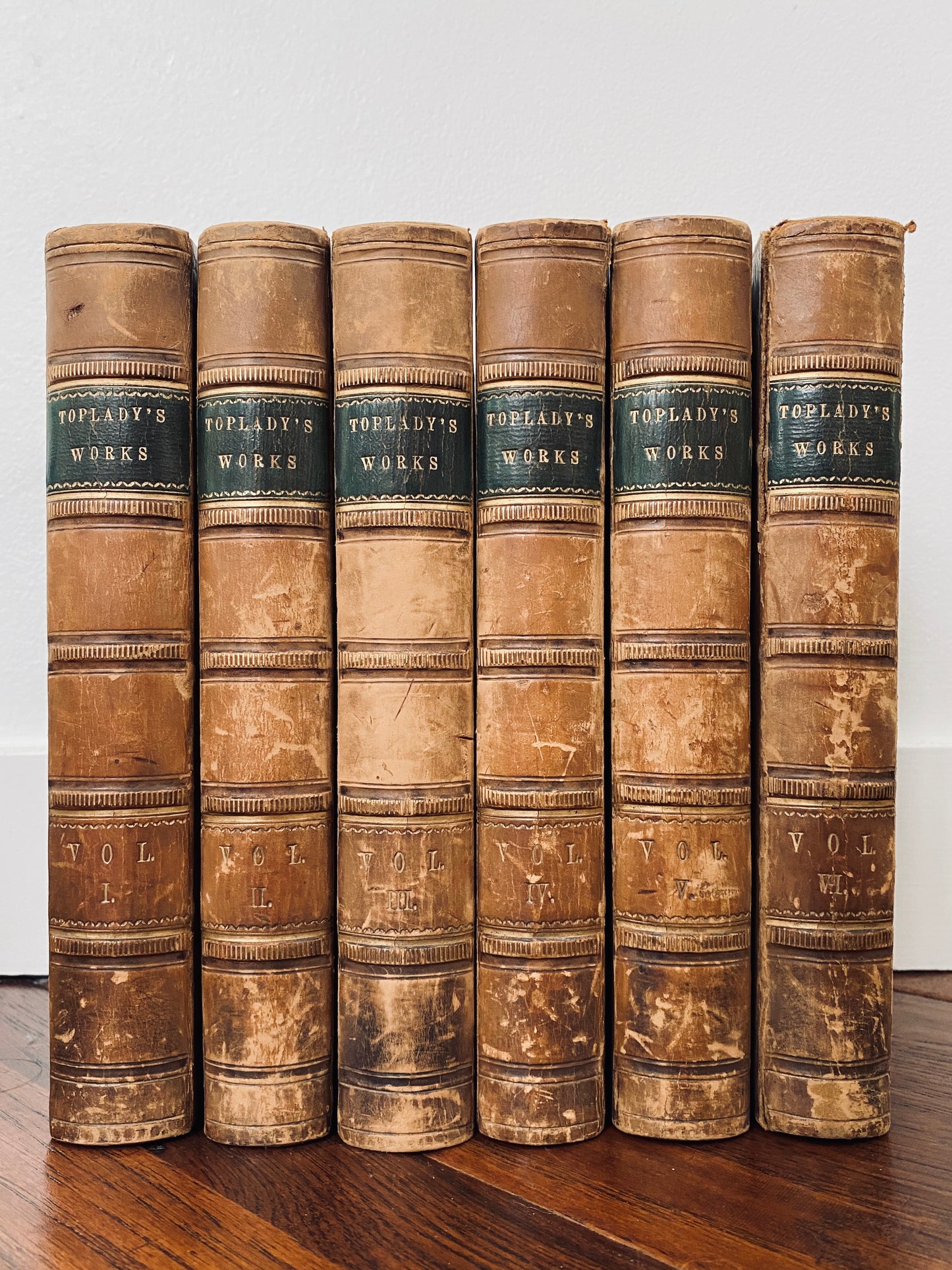 1825 AUGUSTUS TOPLADY. Works of Augustus Toplady in Six Volumes. Great Awakening Calvinist