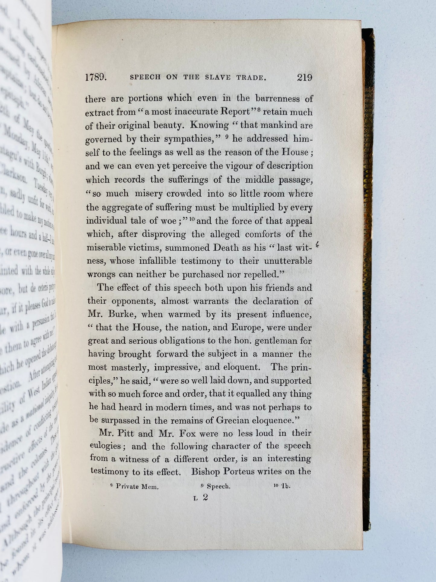 1838 WILLIAM WILBERFORCE. First Edition Life of William Wilberforce - In Five Fine Leather Bindings.