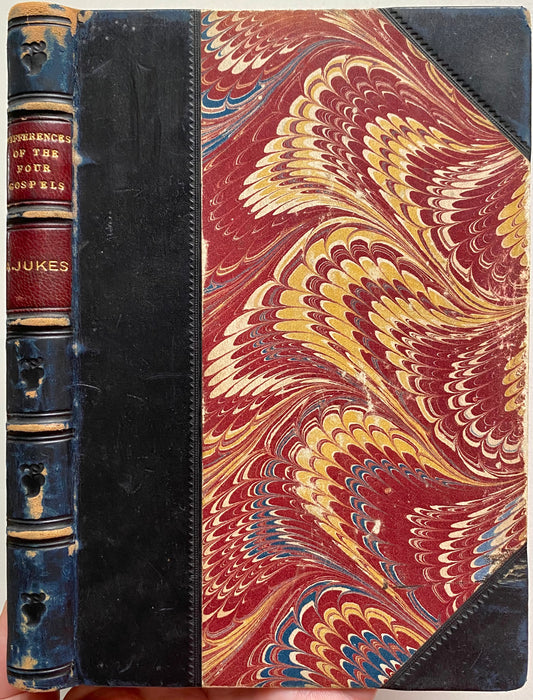 1870 ANDREW JUKES. The Various Relations of Jesus in the Four Gospels. Lovely Binding.