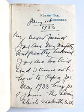 Load image into Gallery viewer, 1932 GIPSY SMITH. The Beauty of Jesus, 1st Edition with Two Autograph Letters to His Friend!