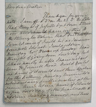Load image into Gallery viewer, 1862 JOHN NELSON DARBY. Rare Letter by Father of Premillennialism before Leaving for United States