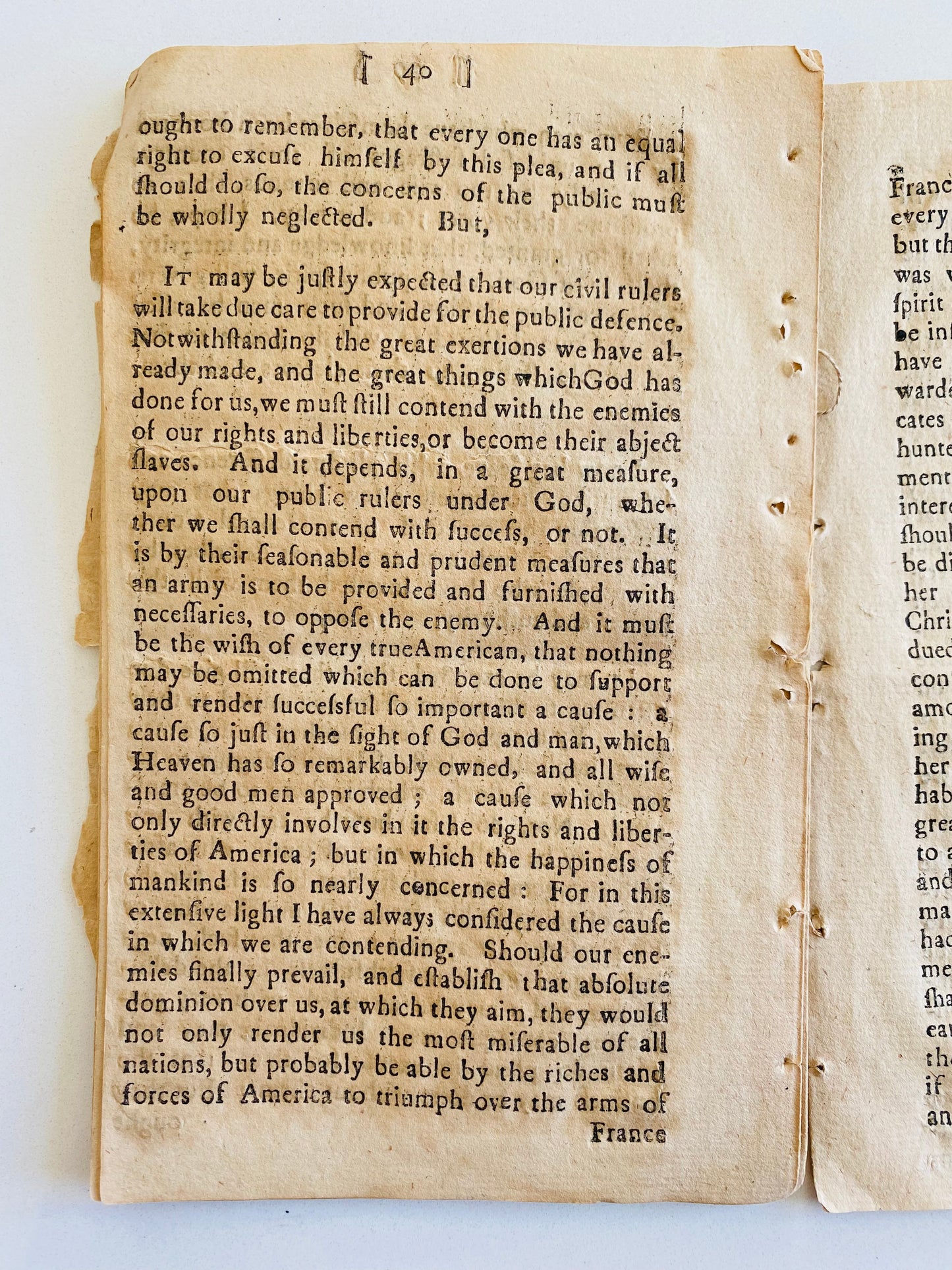 1780 HOWARD SIMEON. The Divine Origin of Government by the People and Theological Rational for Revolution