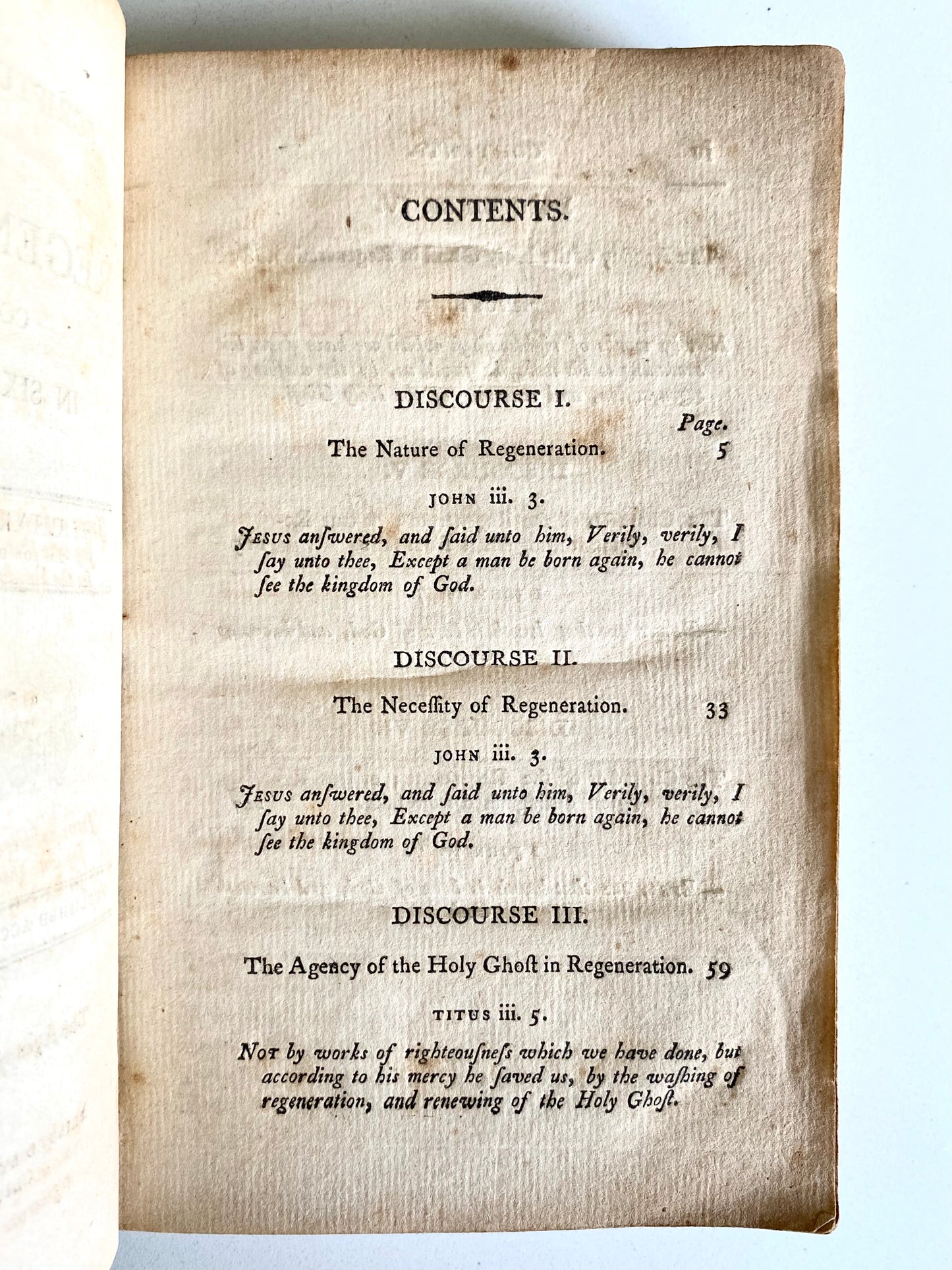 1800 CHARLES BACKUS. Scripture Doctrine of Regeneration. Important Great Awakening Leader!