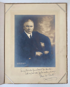 1939 GEORGE W. TRUETT. Very Large Boldly Autographed Original Photograph to Prominent Politician