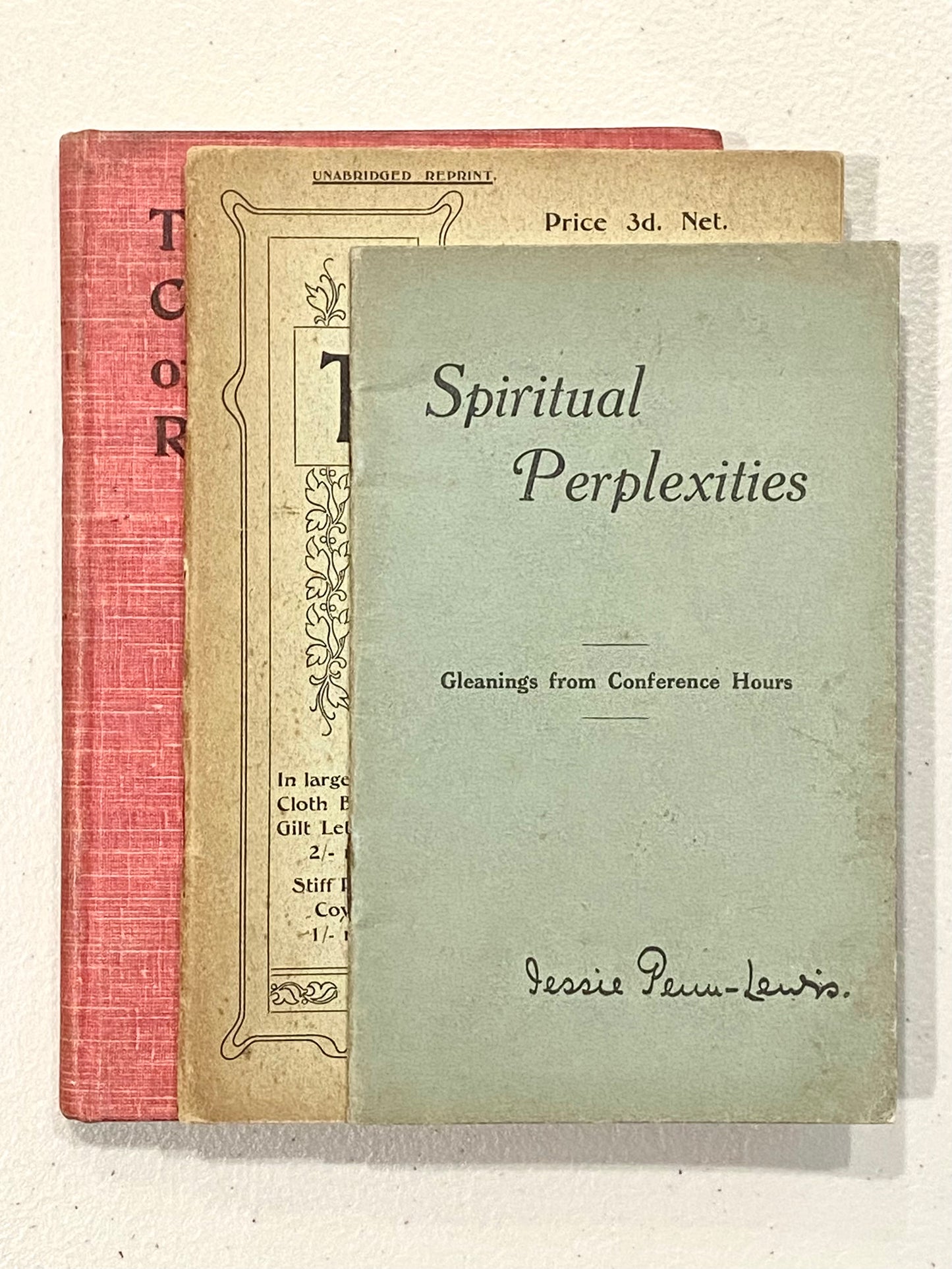 1905 JESSIE PENN-LEWIS. Assemblage of 10 Volumes, 2 Autographed, by Welsh Revival, Keswick Pioneer.