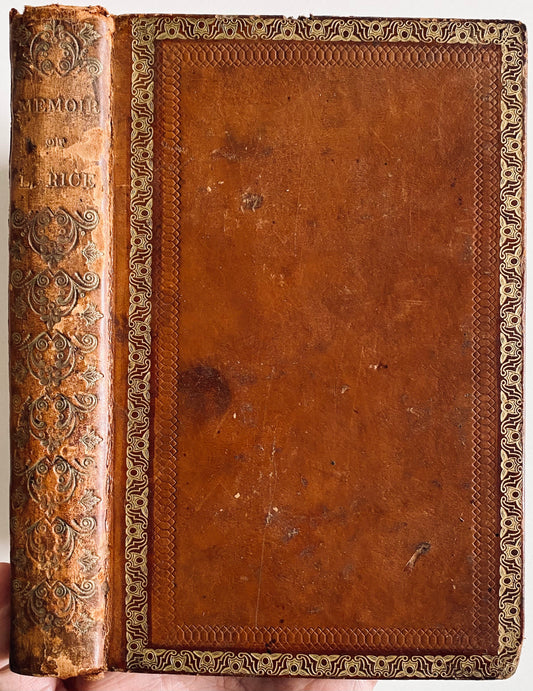 1840 LUTHER RICE. Superbly Rare Bio of Luther Rice, Adoniram Judson, Haystack Prayer Revival, etc.