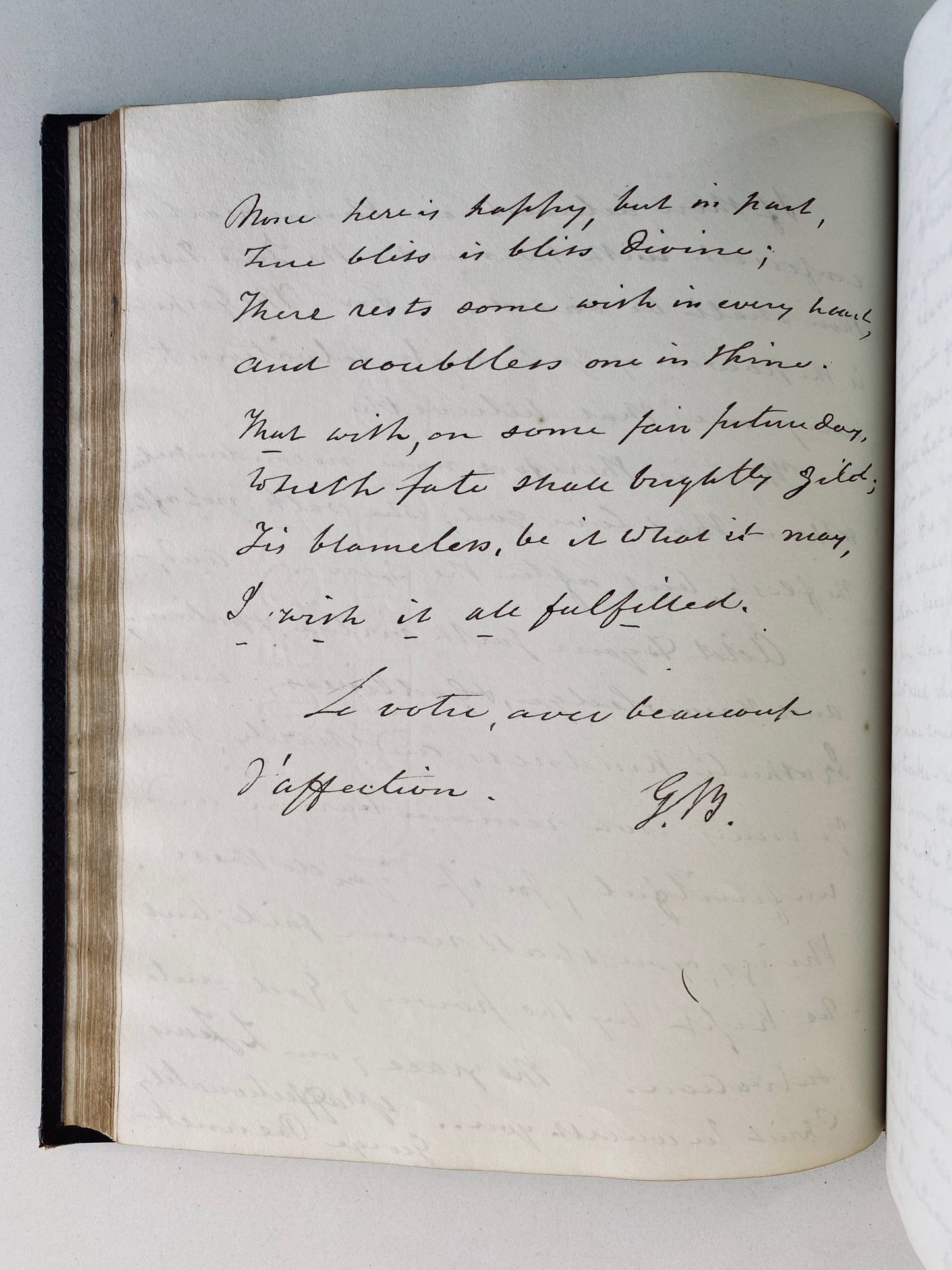 1824 AUTOGRAPH ALBUM. Missionaries, Divines, Hymn-Writers, &c. Unusually Good Content.