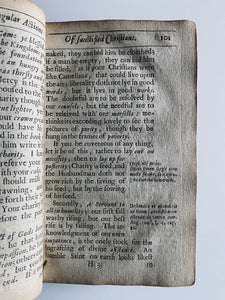 1660 WILLIAM SECKER. First Edition of Puritan Classic, The Nonsuch Professor in His Merdian Splendor