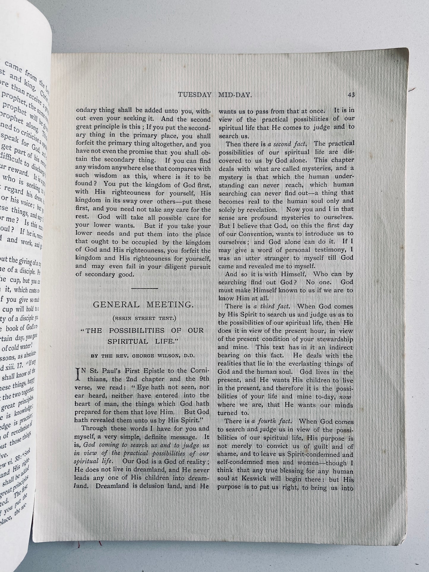 1904 KESWICK WEEK. Very Rare Keswick Convention Sermons from Welsh Revival!