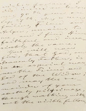 Load image into Gallery viewer, 1894 GEORGE MULLER. Superb Three Page Autograph Letter on Jesus Presence During Grief