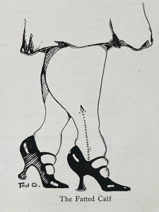1921 THEODOR GEISEL, aka Dr. Seuss. The First Drawing, First Cartoon, and First Poem He Ever Published!