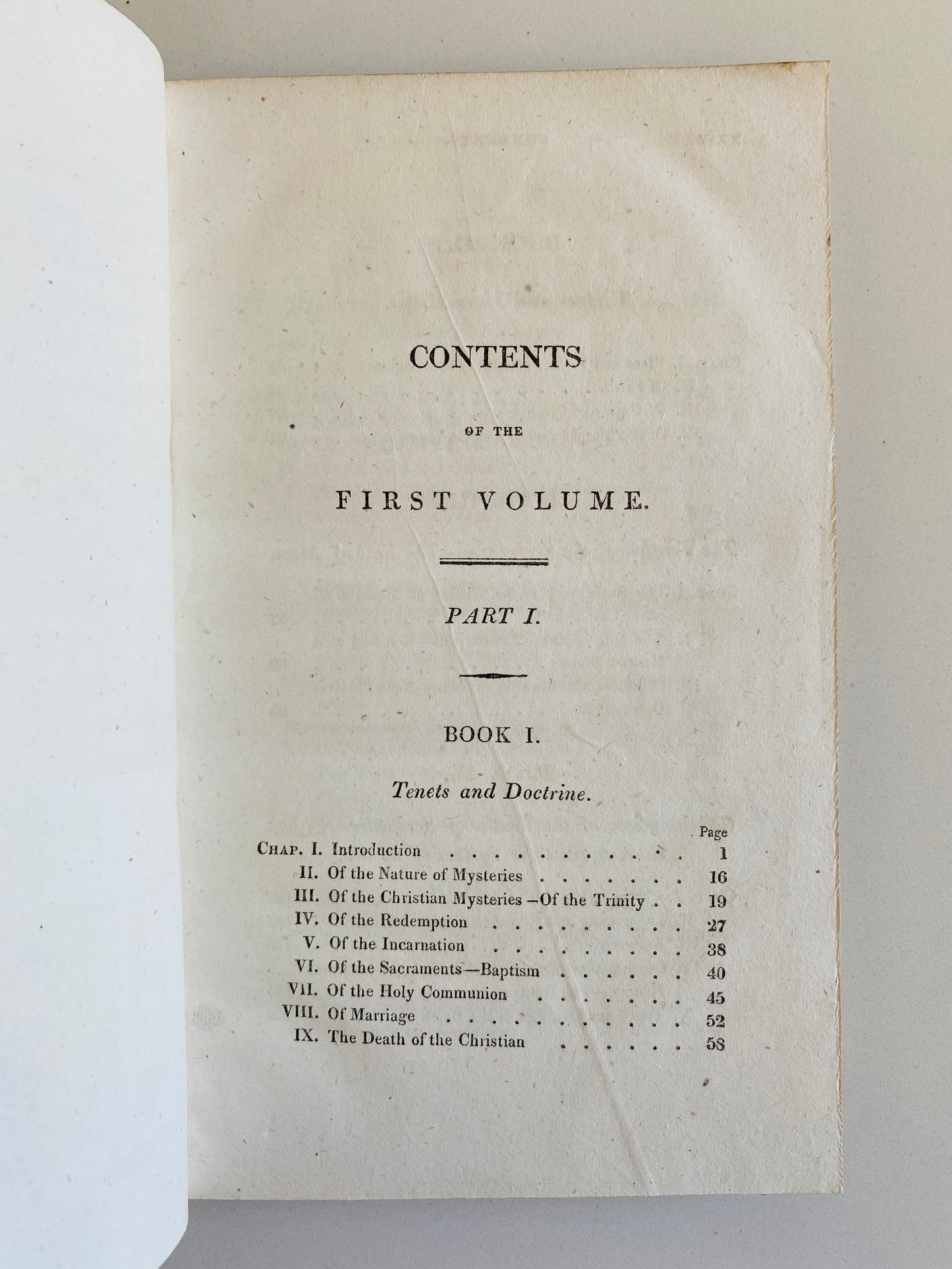 1813 F. A. DE CHATEAUBRIAND. The Beauties of Christianity in Three Fine Leather Volumes.