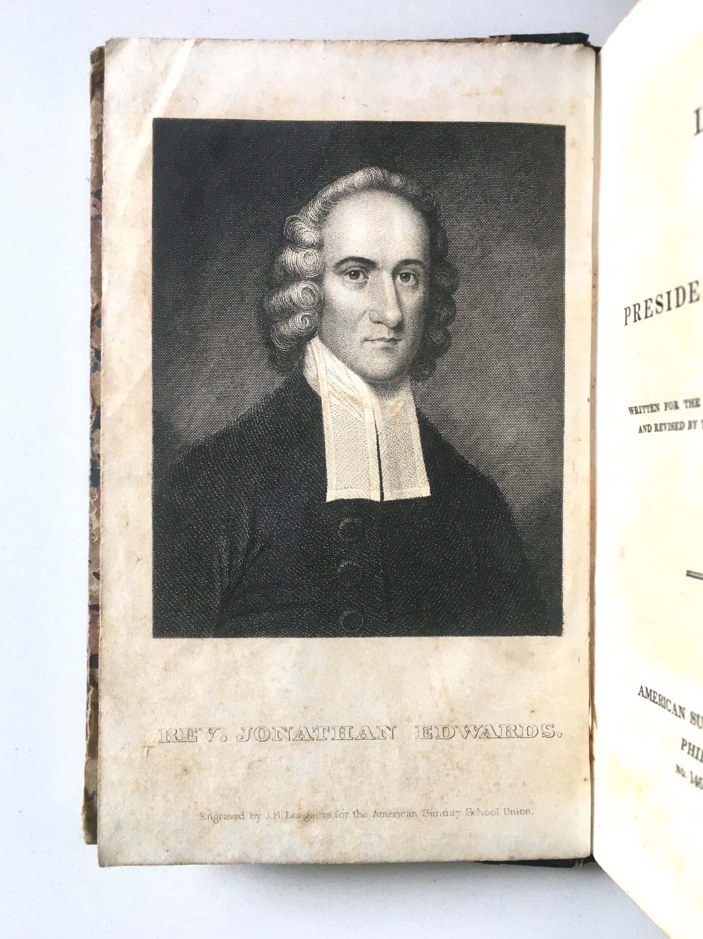 1830 JONATHAN EDWARDS. The Life of Jonathan Edwards.